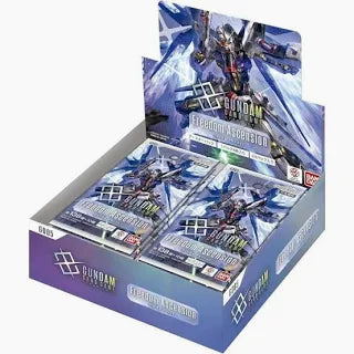 Gundam Freedom Ascension GD05 Booster Display, 24 Packs of 12 Cards, English